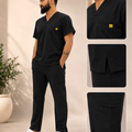 Men Scrub (black ) Harmony