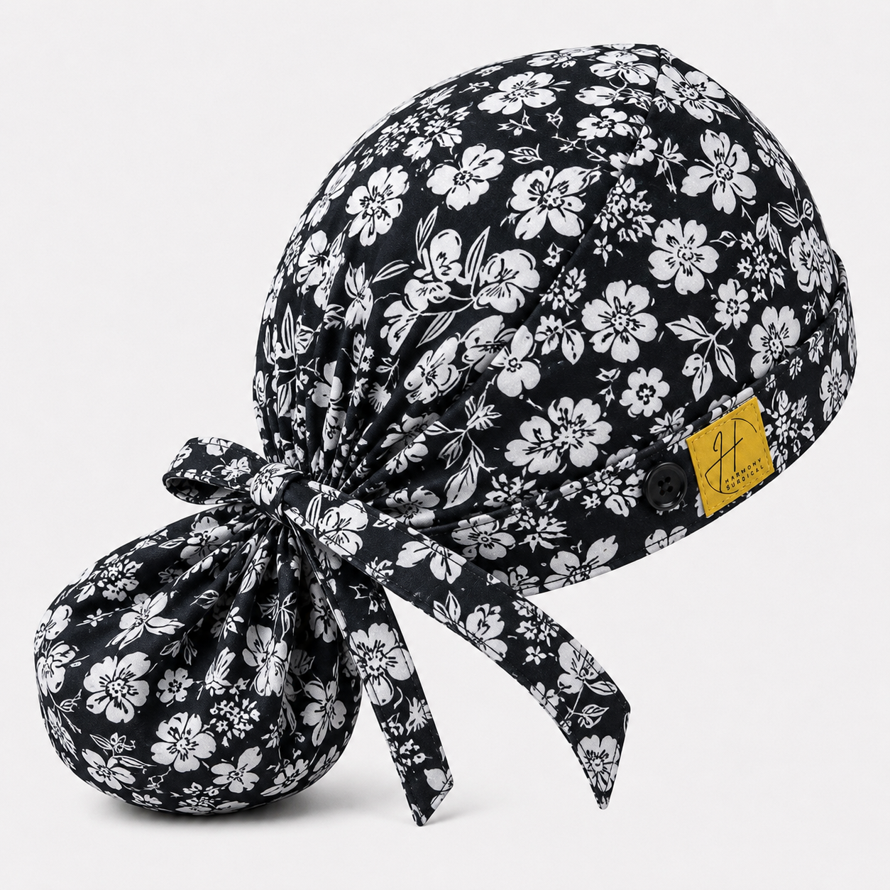 Black flowers Ponytail Cap (   ورود سوداء) Harmony