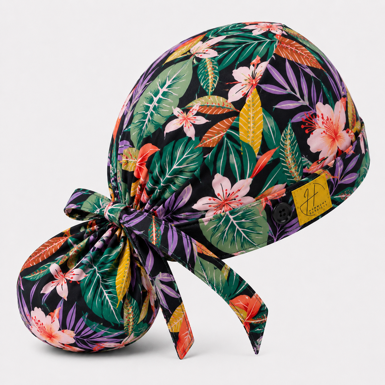 Flower lead Ponytail Cap ( اوراق الورود ) Harmony