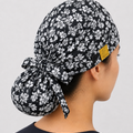 Black flowers Ponytail Cap (   ورود سوداء) Harmony