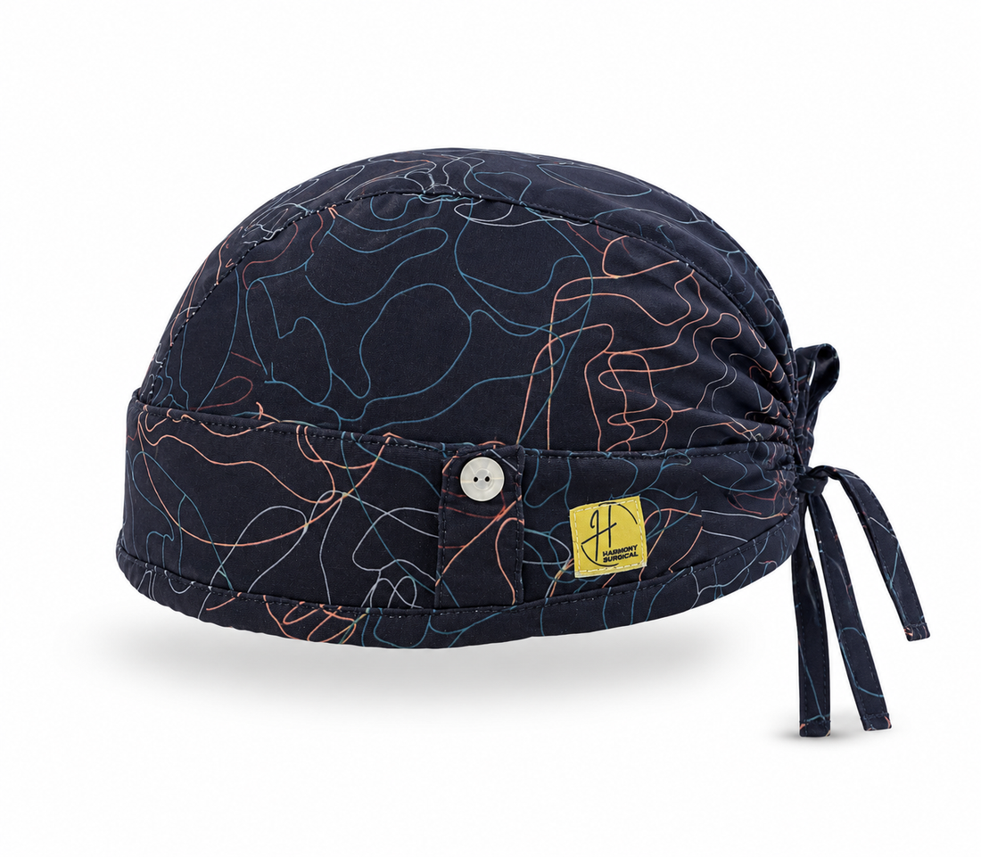 Head cap (skull lines ) Harmony