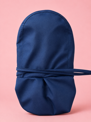 Navy blue Ponytail Cap (  ازرق طويل ) Harmony