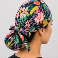 Flower lead Ponytail Cap ( اوراق الورود ) Harmony