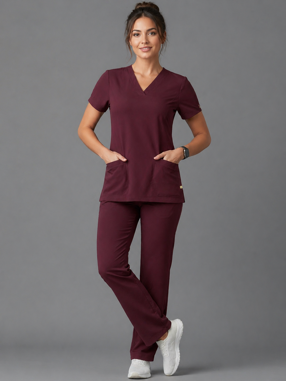 Women Scrub ( maroon )
