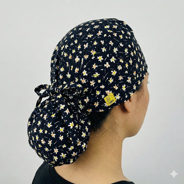 Small flowers Ponytail Cap (   ورود صغيرة ) Harmony