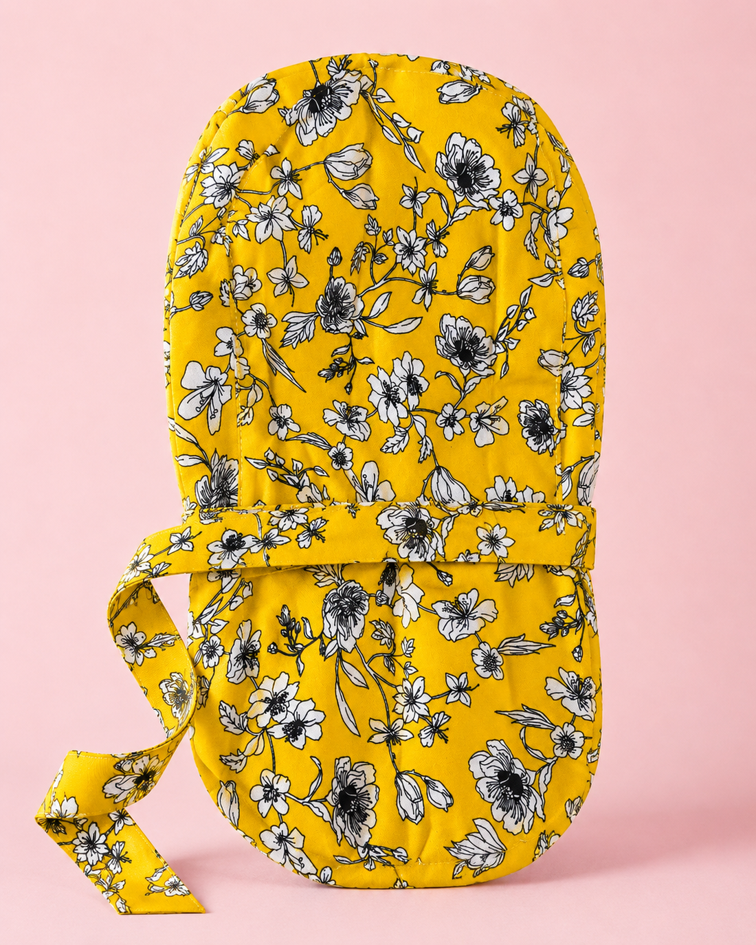 Yellow flowers Ponytail Cap ( ورود صفراء ) Harmony