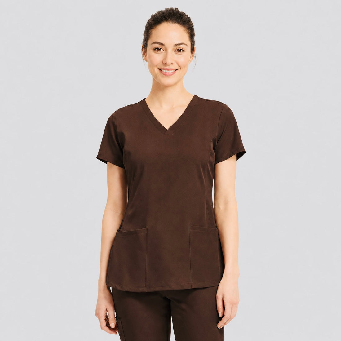 Women Scrub ( Chocolate) Harmony
