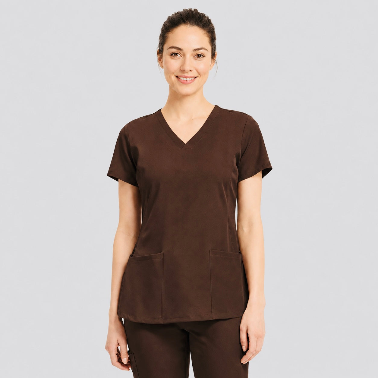 Women Scrub ( Chocolate) Harmony