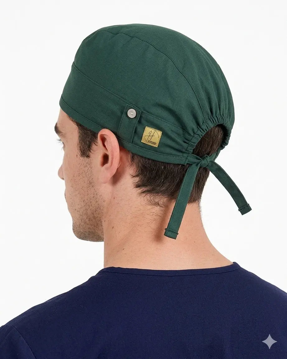 كاب جراحي أخضر للمناوبة — هارموني سيرجيكل | Green Scrub Cap for Shifts Iraq