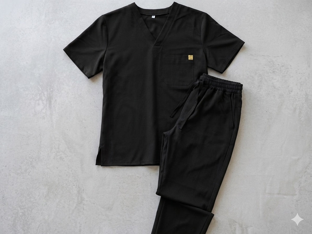 Men Scrub (black )